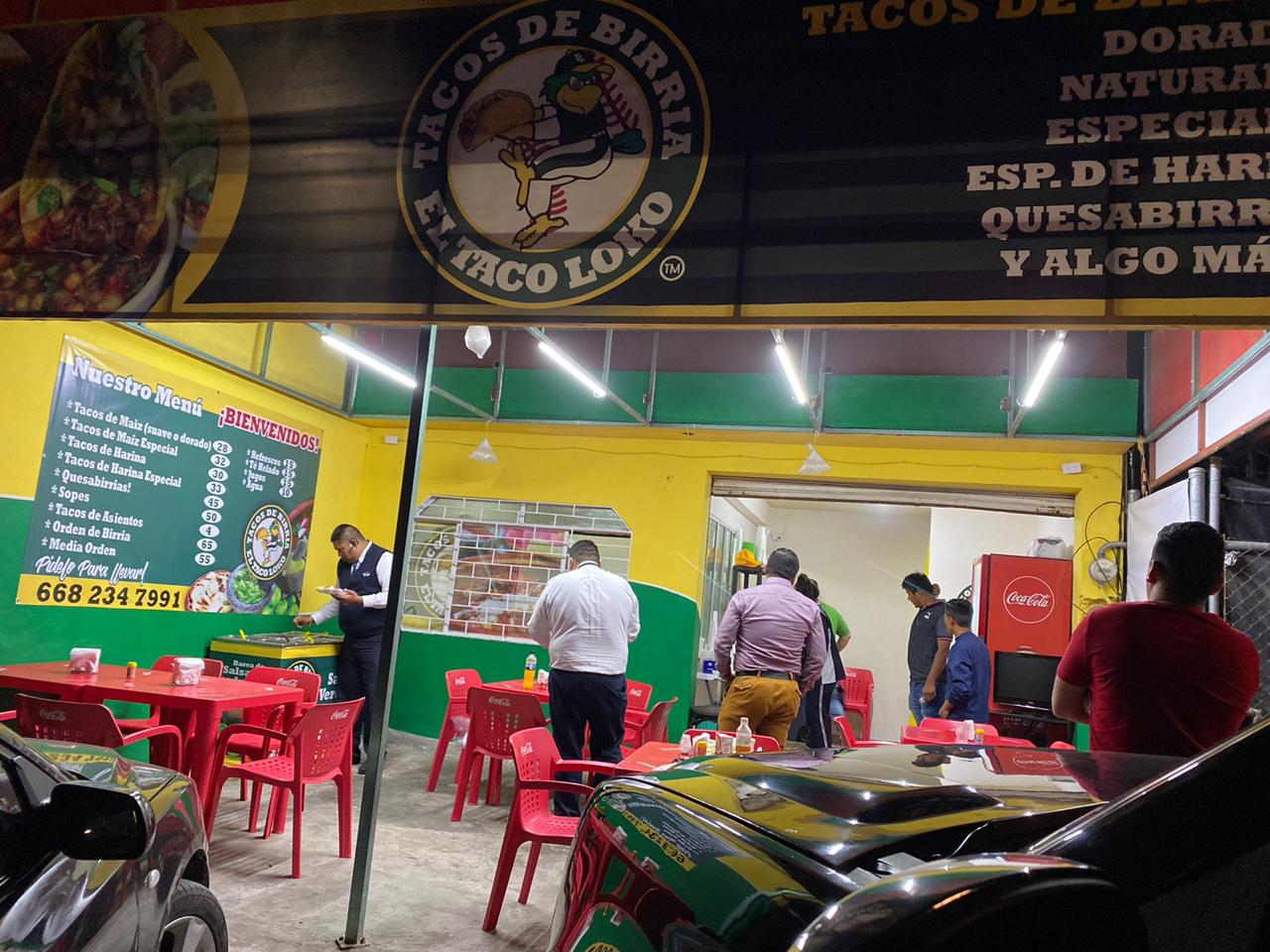 Tacos de birria “ taco loko “