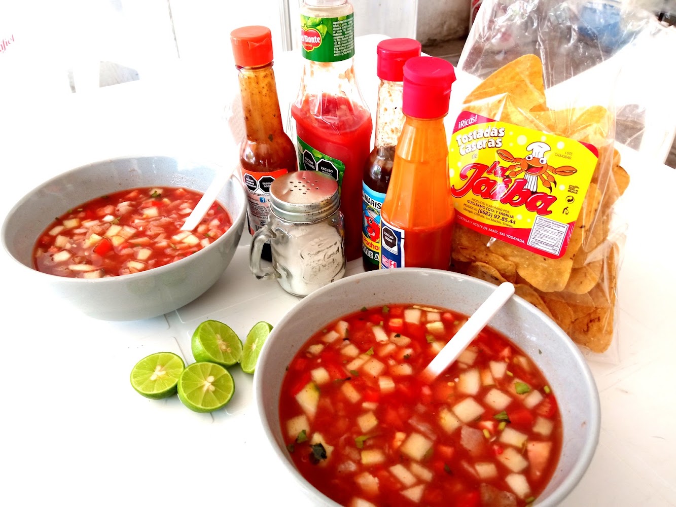 tacos capeados y mariscos los villalobos