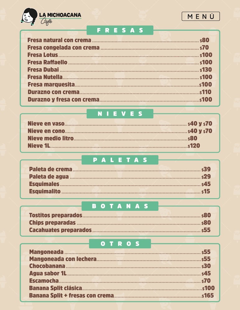 La Michoacana Cafe