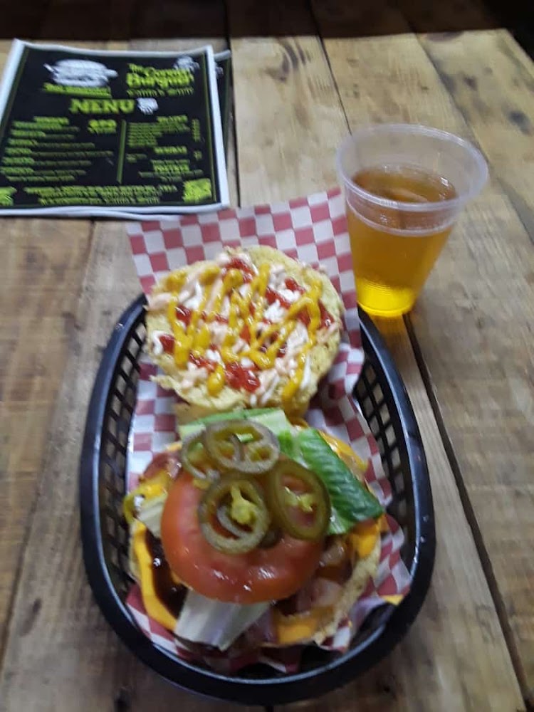 The corner burgers