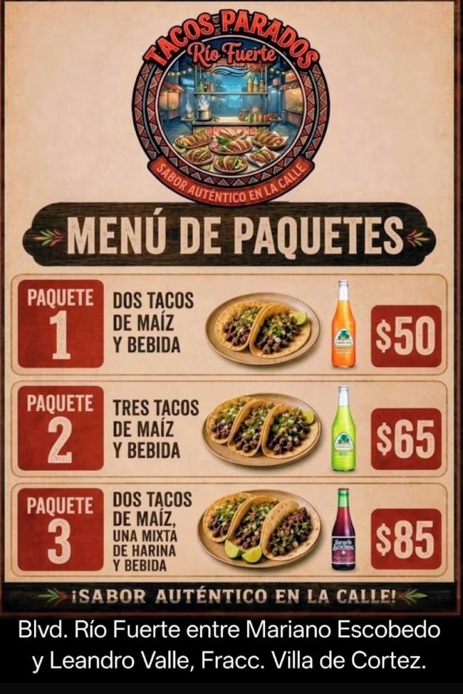 Tacos Parados Rio Fuerte