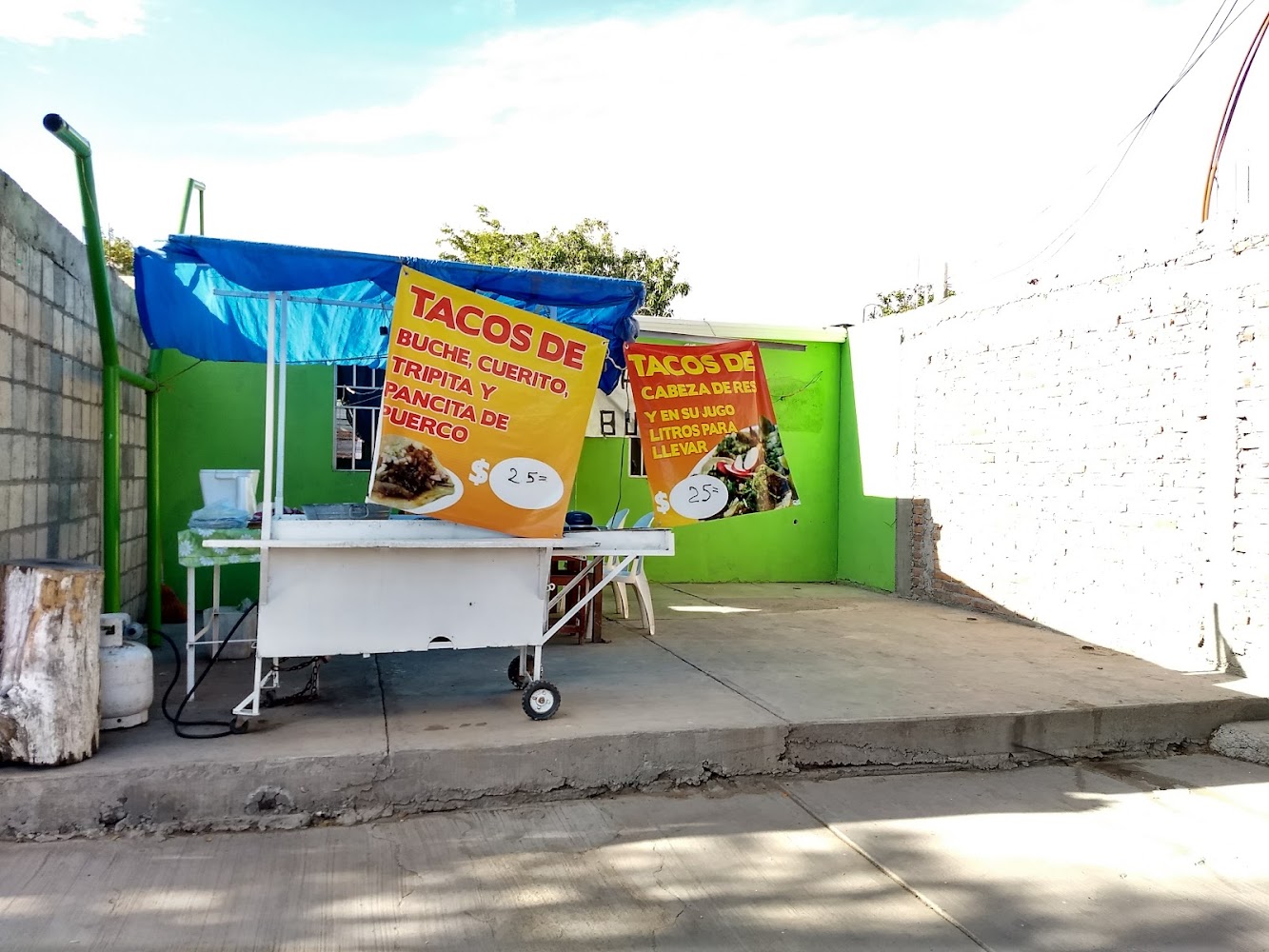 Tacos De Buche Y Cabeza Estilo Casero