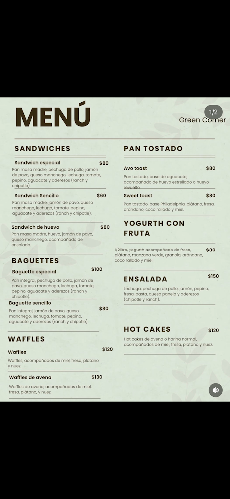 Green Corner Food Truck