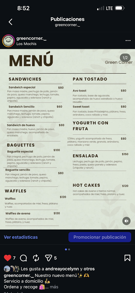 Green Corner Food Truck