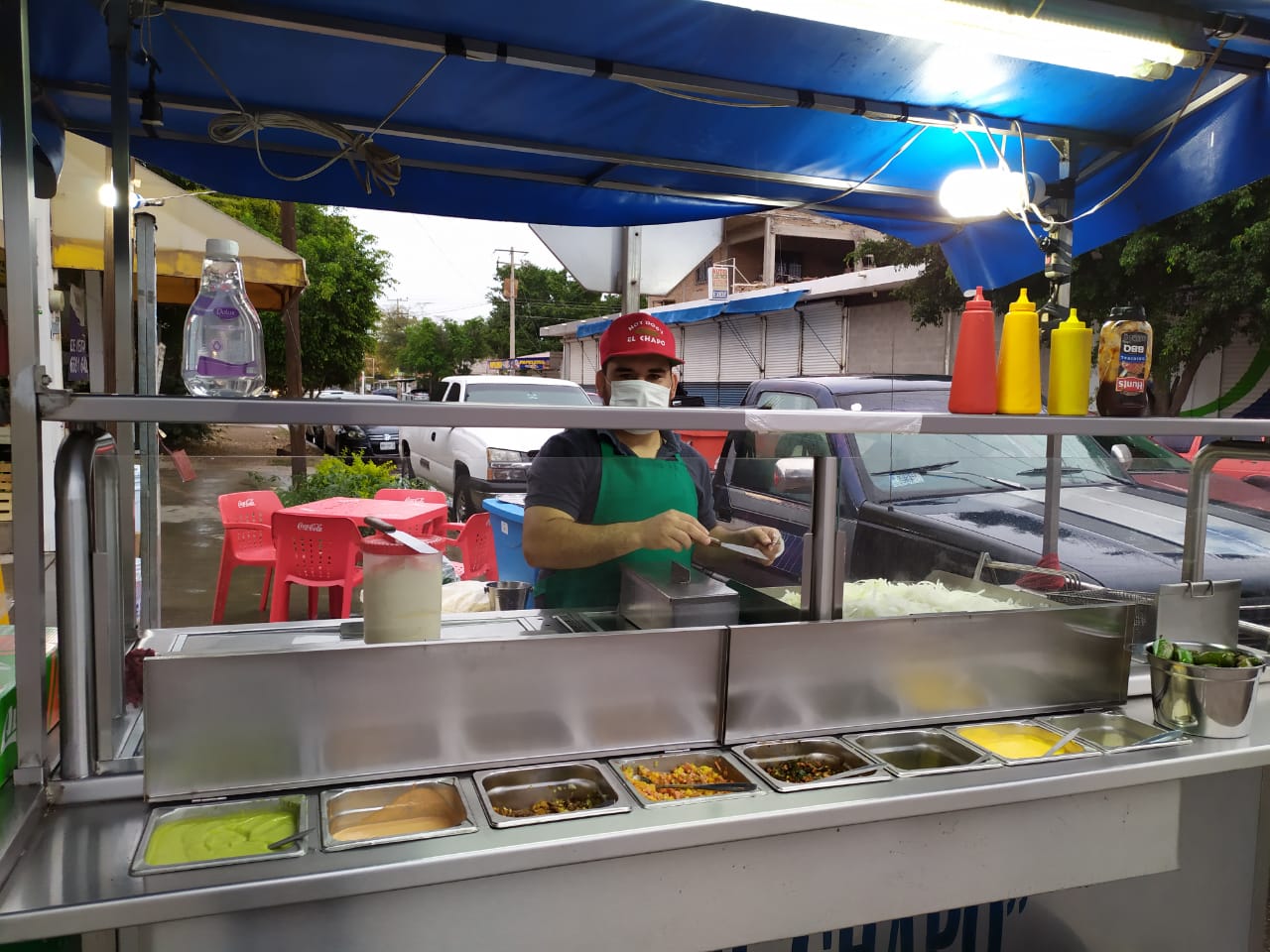Hot dogs “El Chapo”