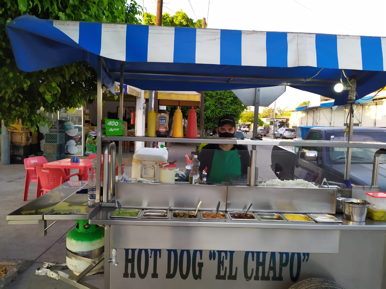 Hot dogs “El Chapo”