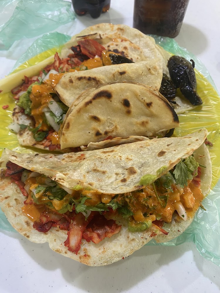 Tacos al pastor Los Jarochos