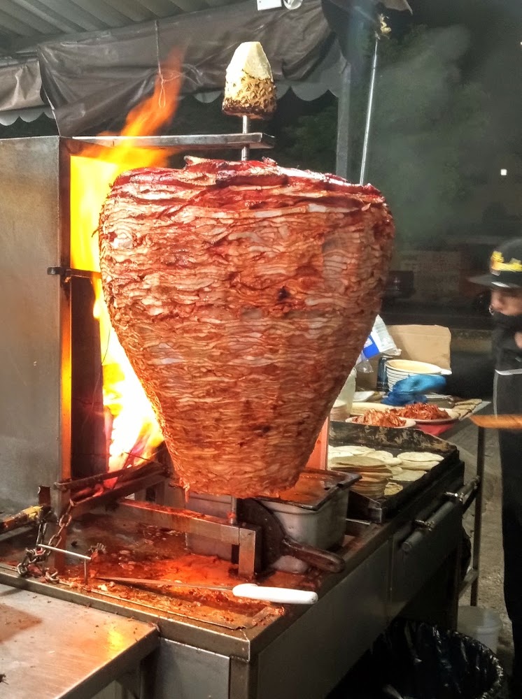 Tacos al pastor Los Jarochos
