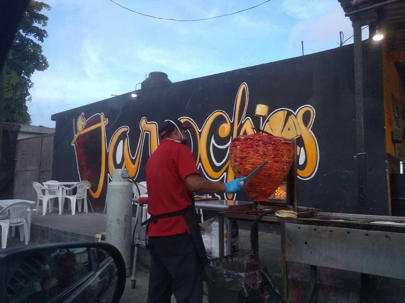 Tacos al pastor Los Jarochos