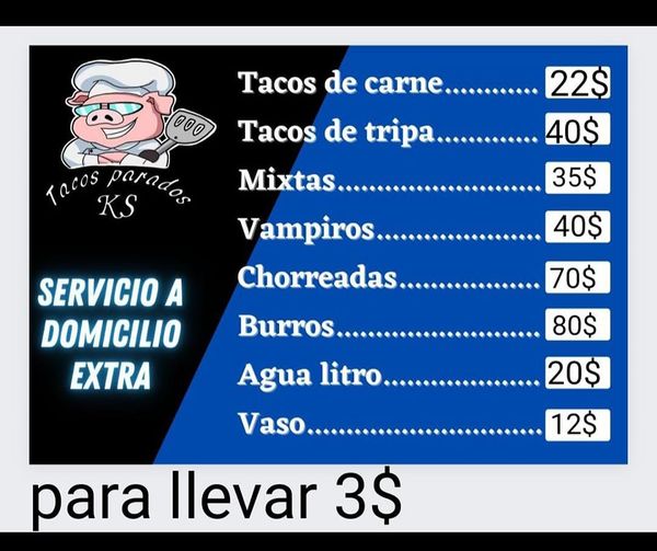 Tacos Parados Karla Sofia