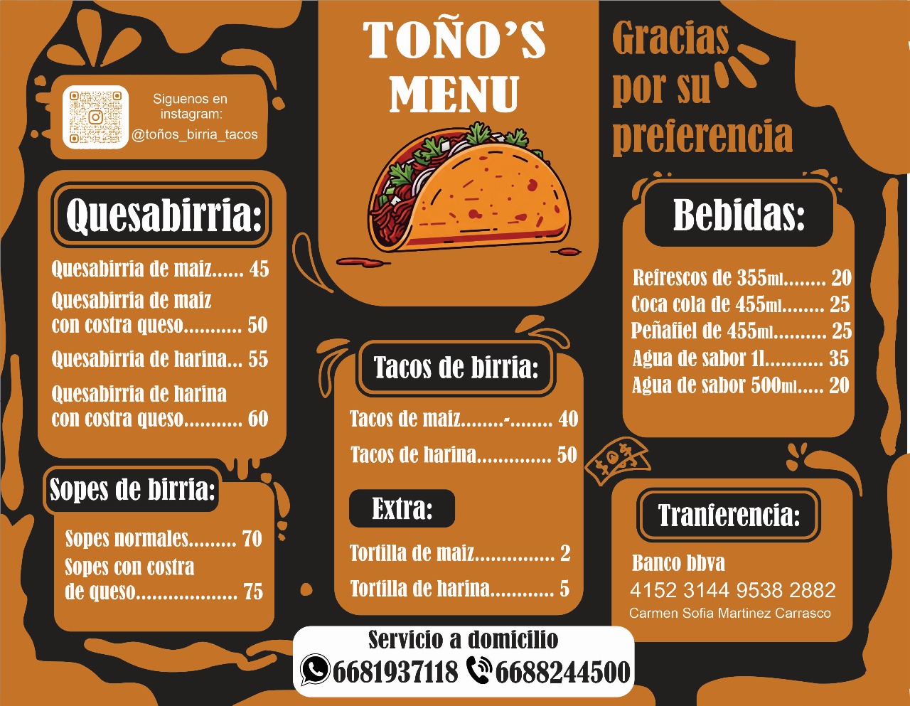 Toño's birria