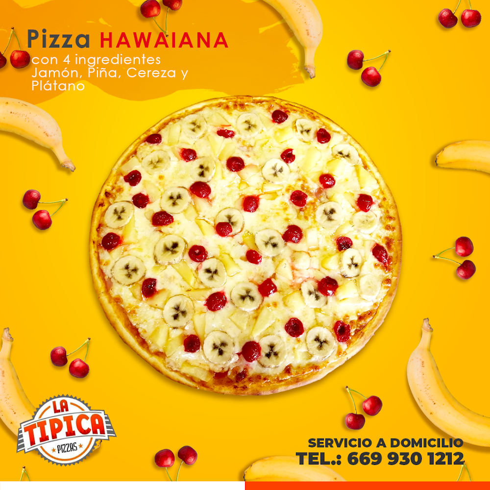 La típica pizza Suc. Francisco villa