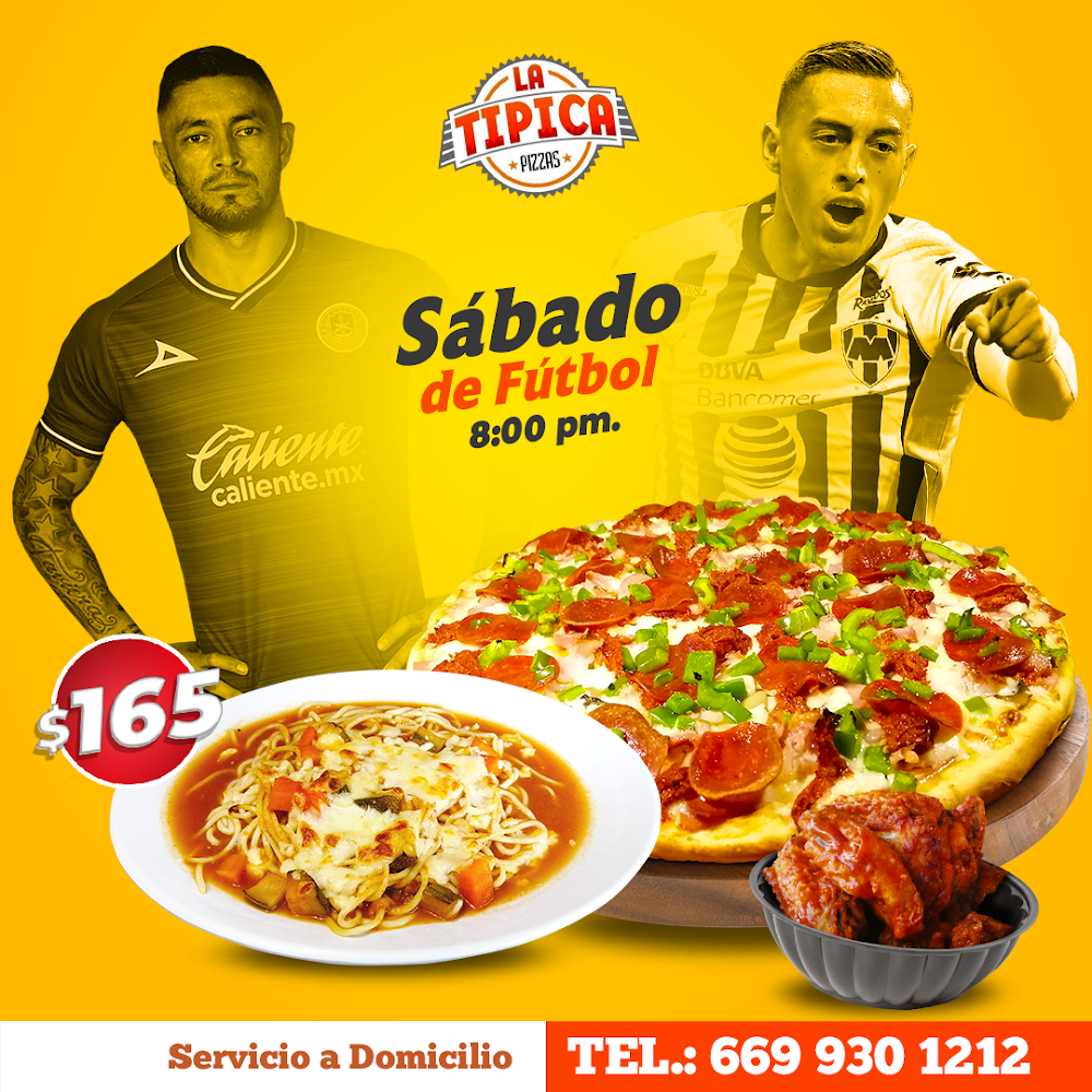 La típica pizza Suc. Francisco villa