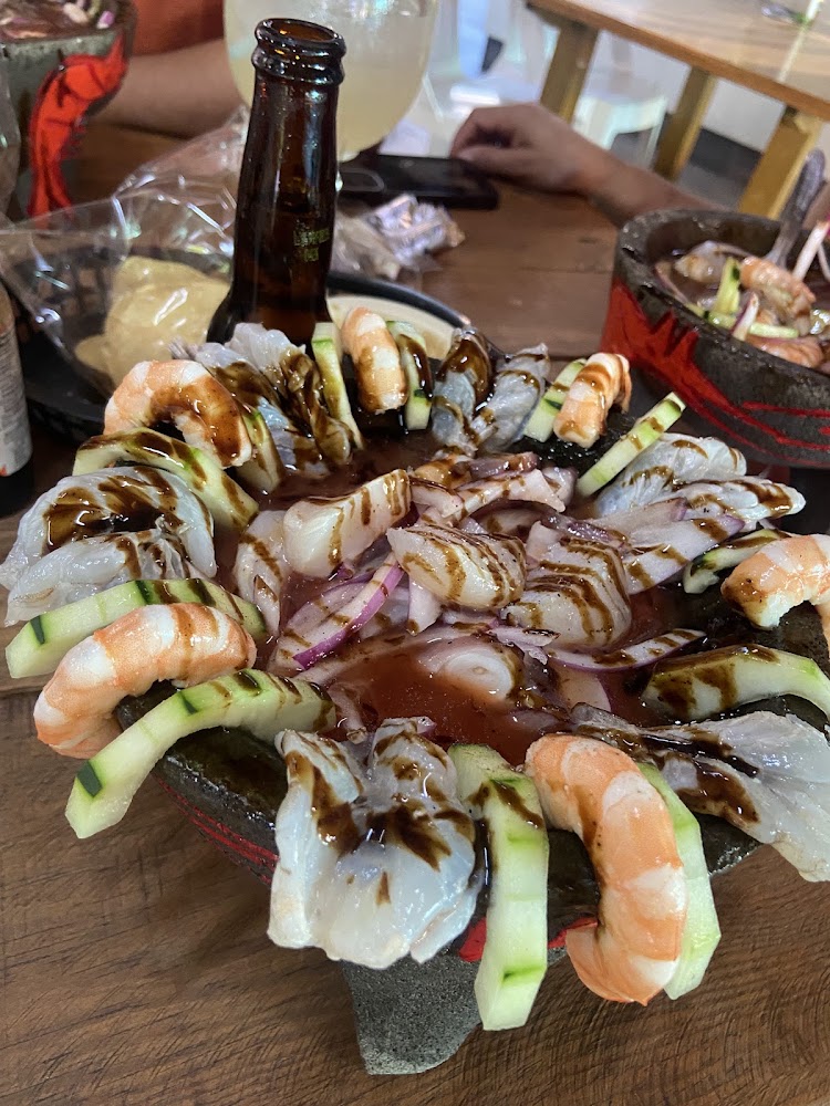 Mariscos la barbuda Estamos ubicados en ejido Benito juarez