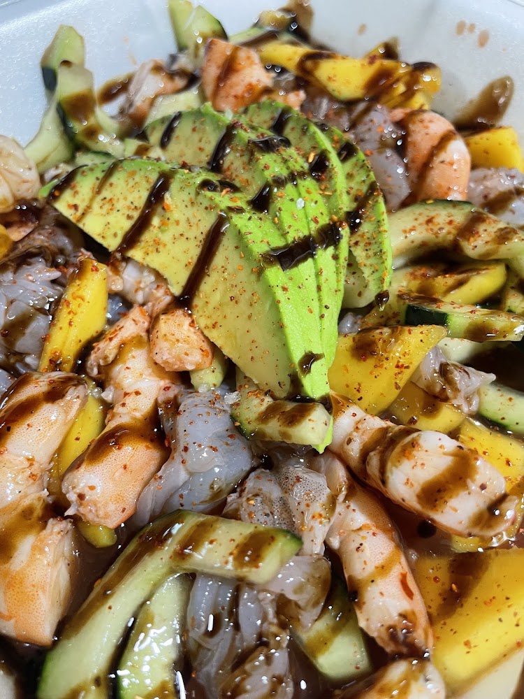 Mariscos la barbuda Estamos ubicados en ejido Benito juarez