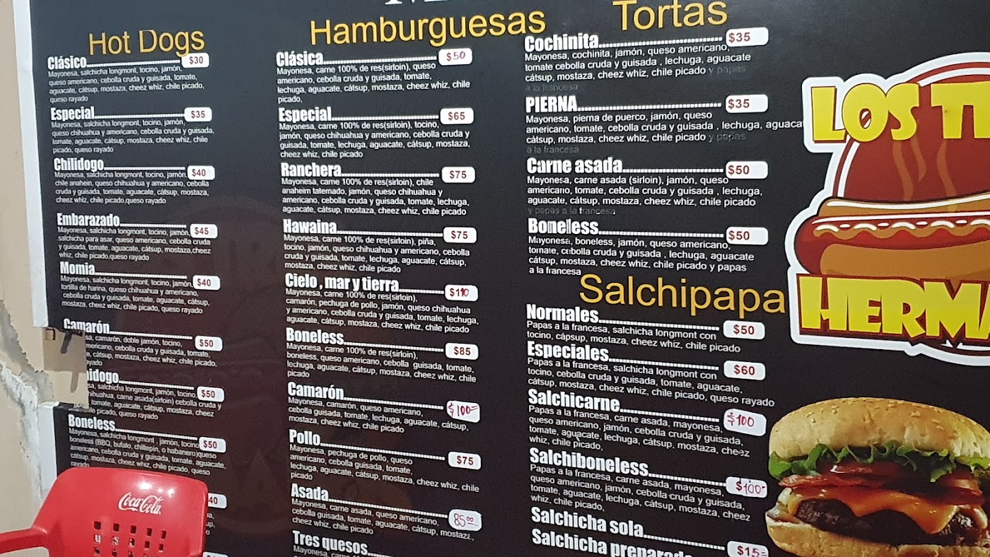 Hotdogs y Hamburguesas Los Tres Hermanos
