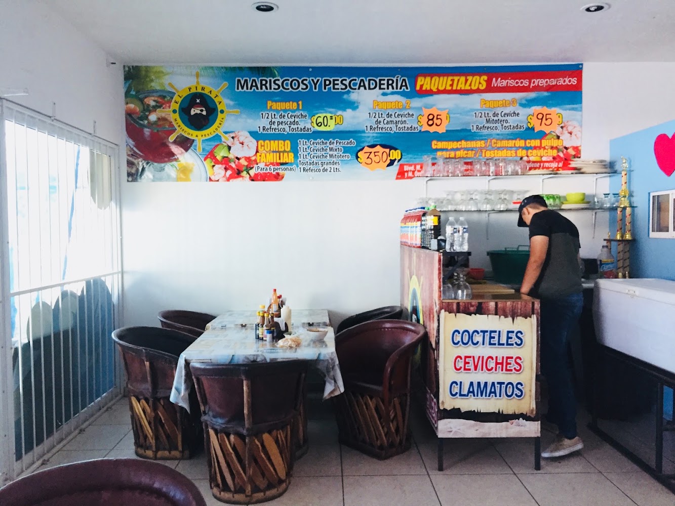 Mariscos”El pirata”