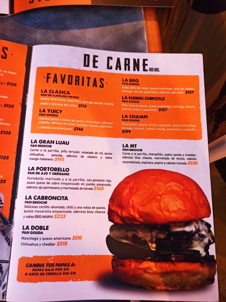 Taller de hamburguesas