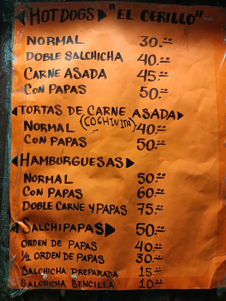 Hot Dogs El Cerillo