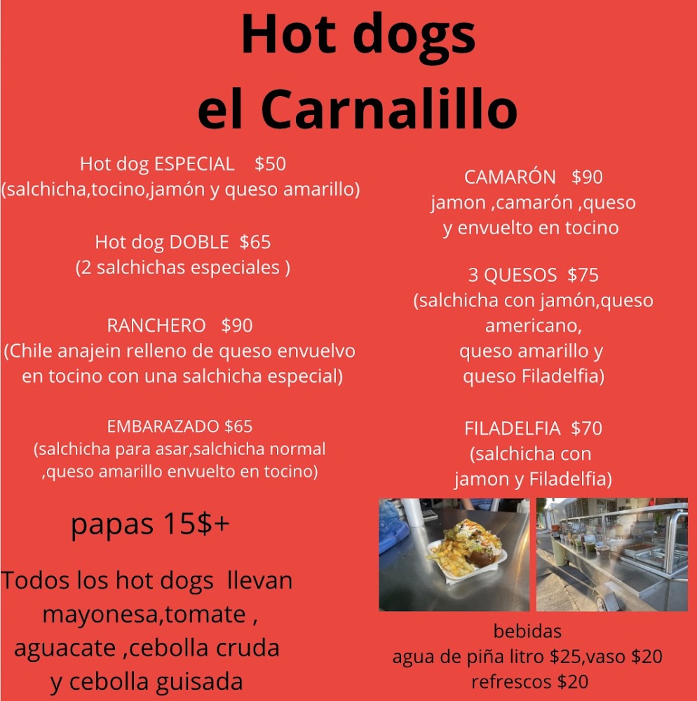 Hot dogs el carnalillo