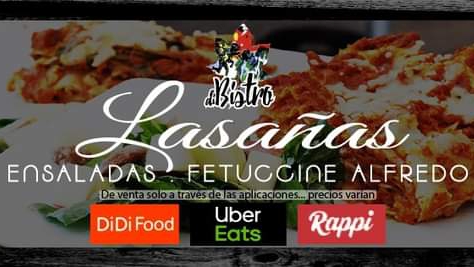 diBistro Lasañas, Buffet Italiano, Catering.