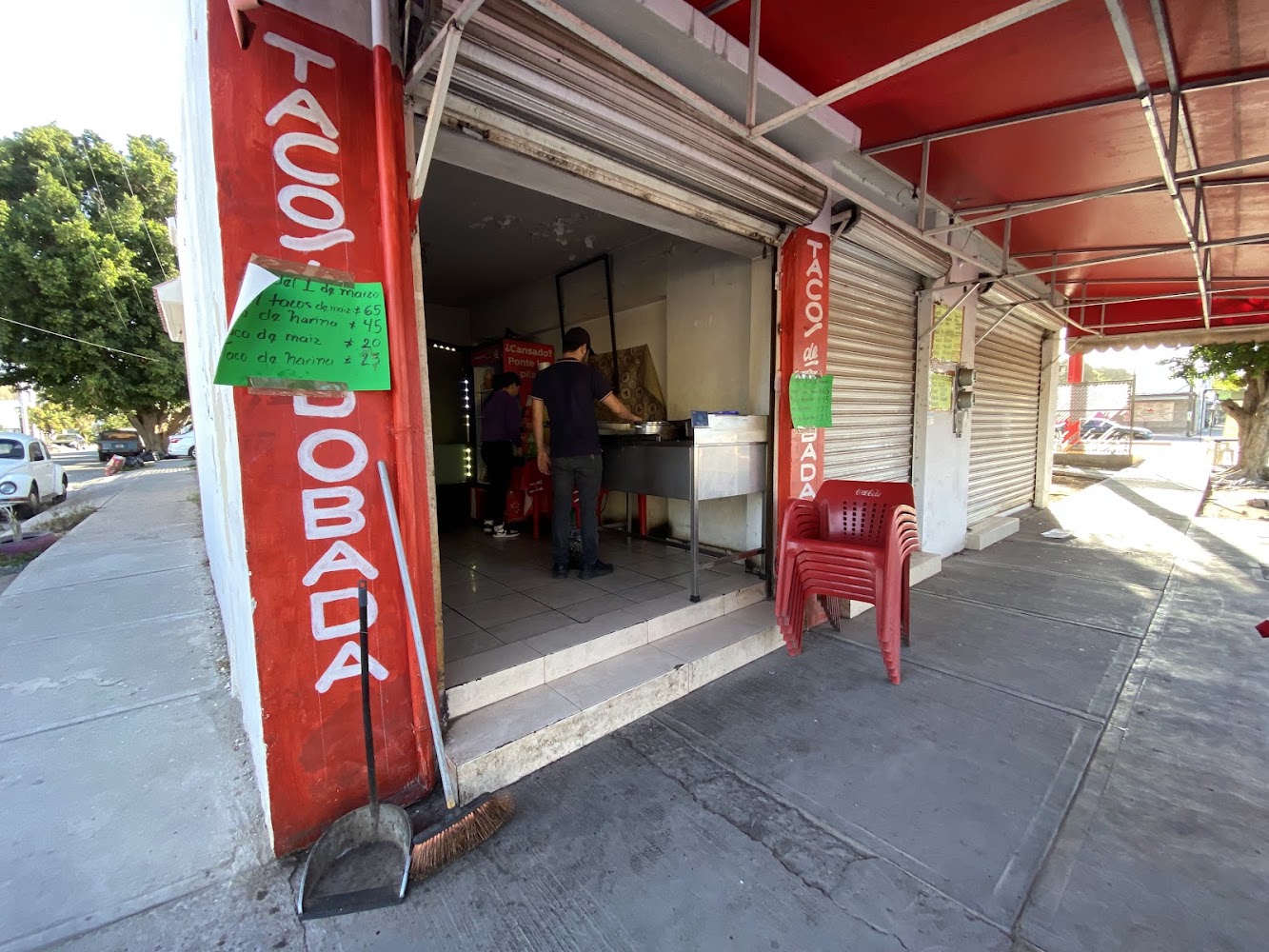 Tacos de Adobada La Luna