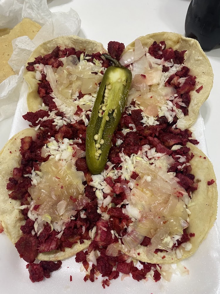 Tacos de Adobada La Luna