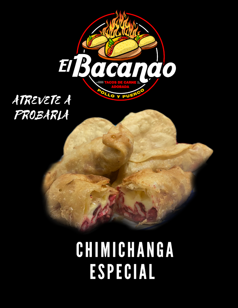 Tacos El bacanao Adobados