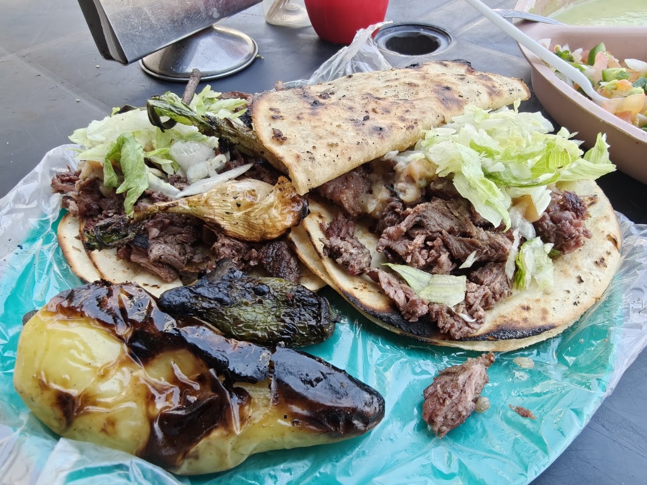 Tacos de asada El Chino Esparza