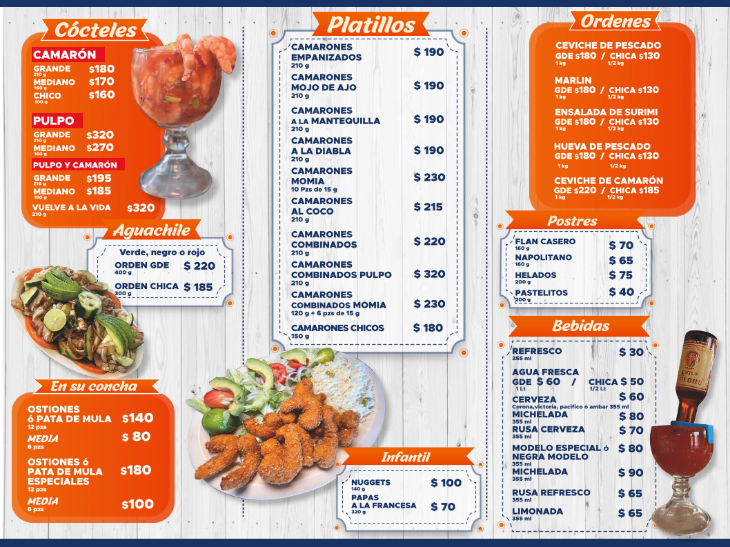 Mariscos El Atorón Alcalde