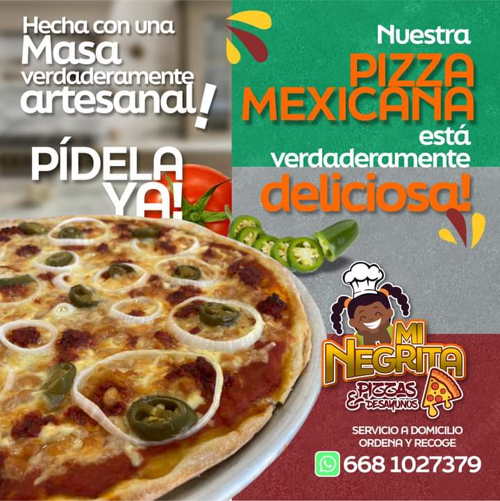 Mi negrita pizzas y desayunos
