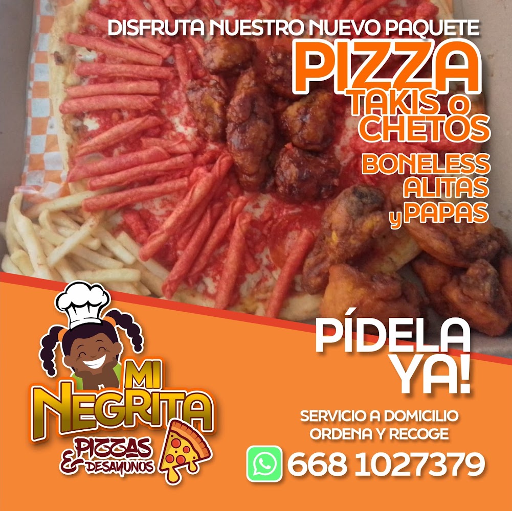 Mi negrita pizzas y desayunos