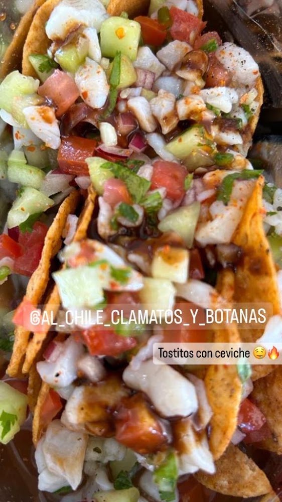 Al Chile clamatos botanas y mariscos