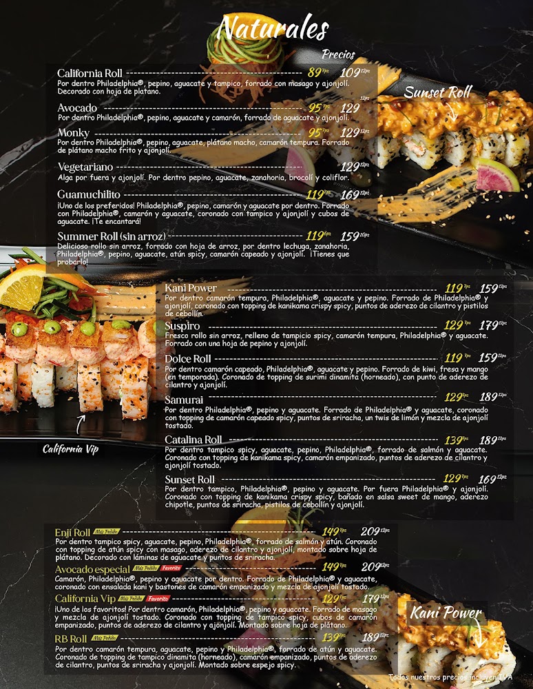 Enji Sushi Plaza Forum Culiacán
