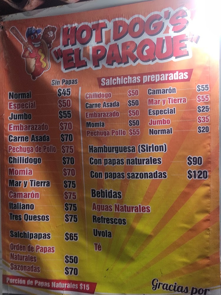 Hot Dogs El Parque