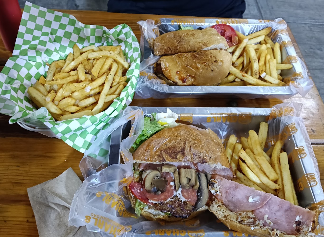 Hamburguesas Charls
