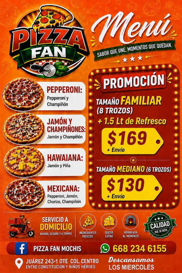 PIZZA FAN MOCHIS