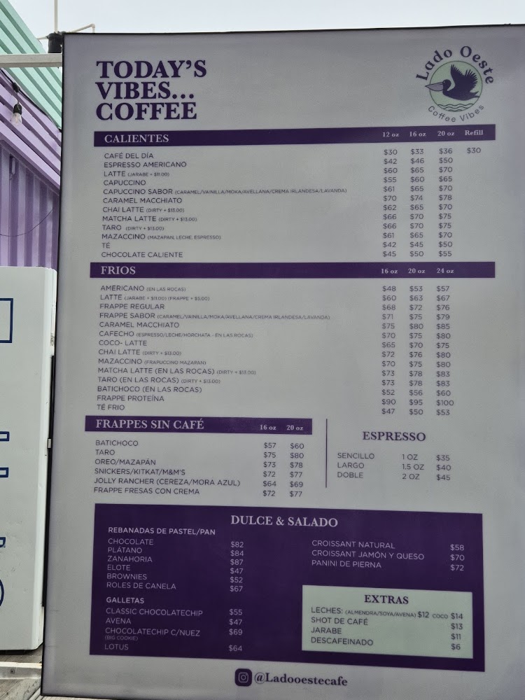 Lado Oeste Coffee Vibes