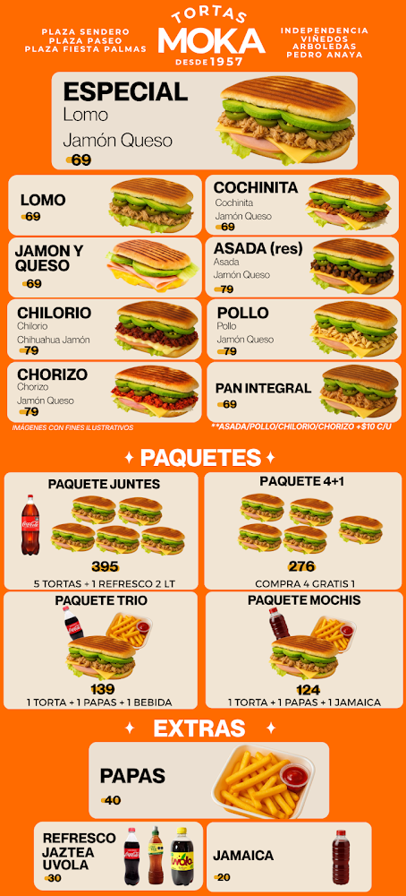 Tortas Moka