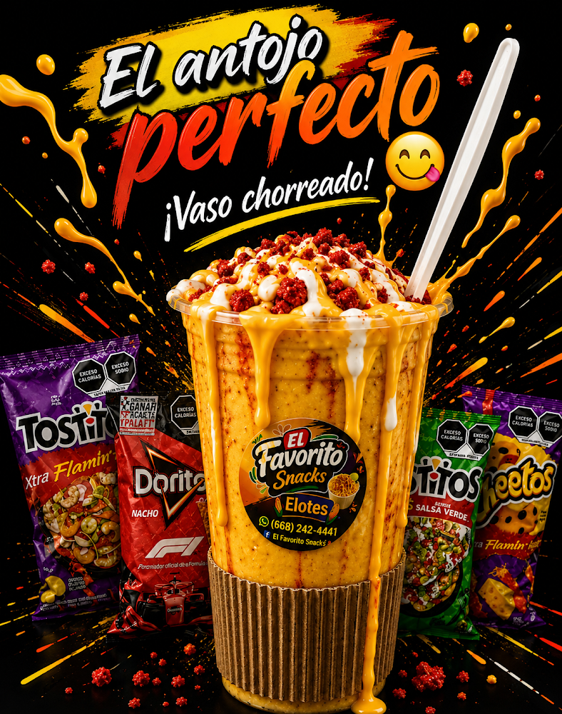 Elotes preparados EL FAVORITO SNACKS