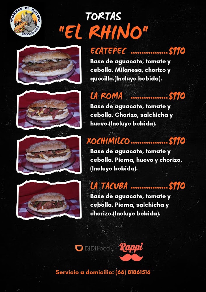 Tortas El Rhino