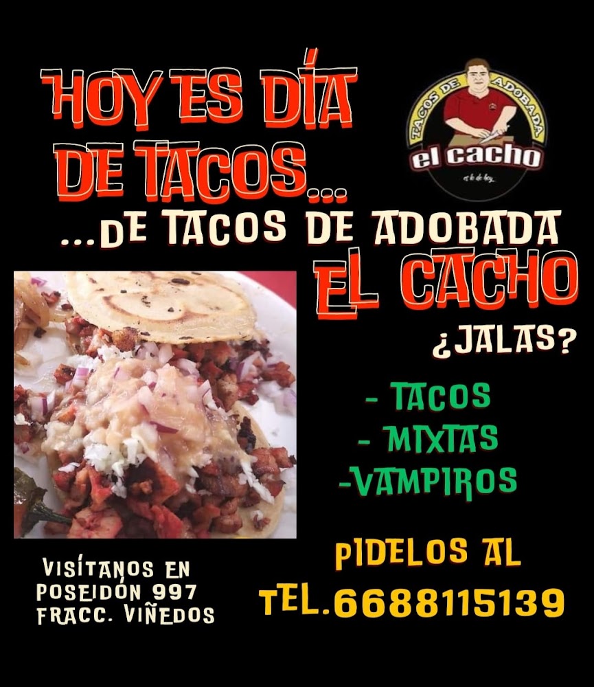 Tacos de Adobada "El Cacho"