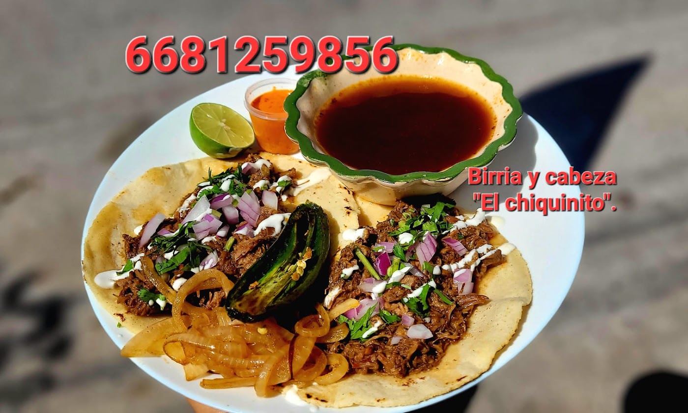 Birria y cabeza "El chiquinito"