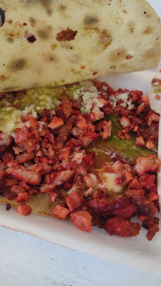 Tacos de adobada el tinaco lopez