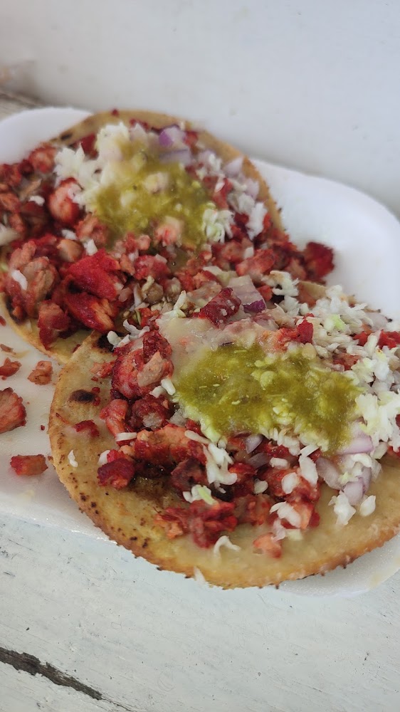 Tacos de adobada el tinaco lopez