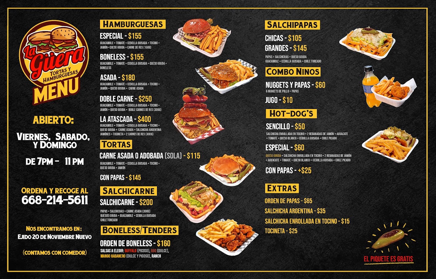 "La Güera" Tortas y Hamburguesas