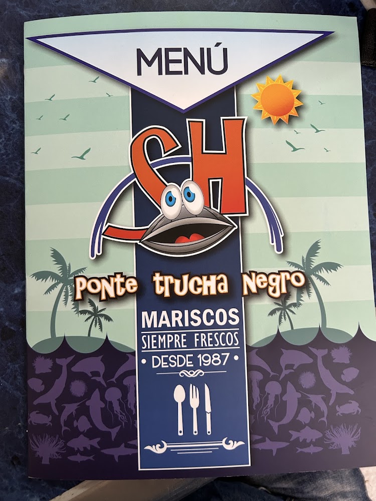 Mariscos Ponte Trucha Negro