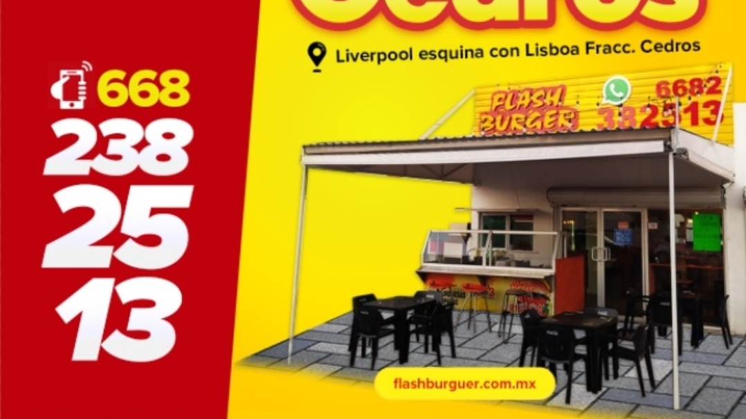 Flash Burger Suc. Cedros