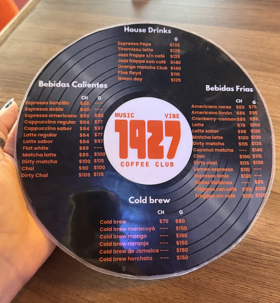 1927 Coffee club
