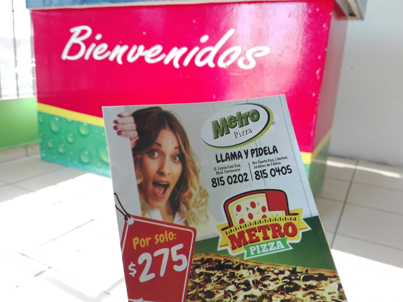 METRO PIZZA JARDINES DE FATIMA
